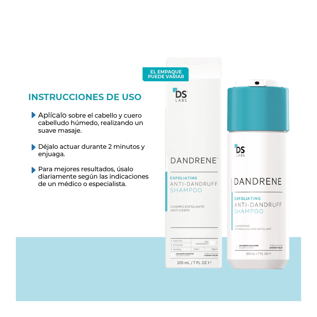 Dandrene® | Shampoo Exfoliante Anti-Caspa