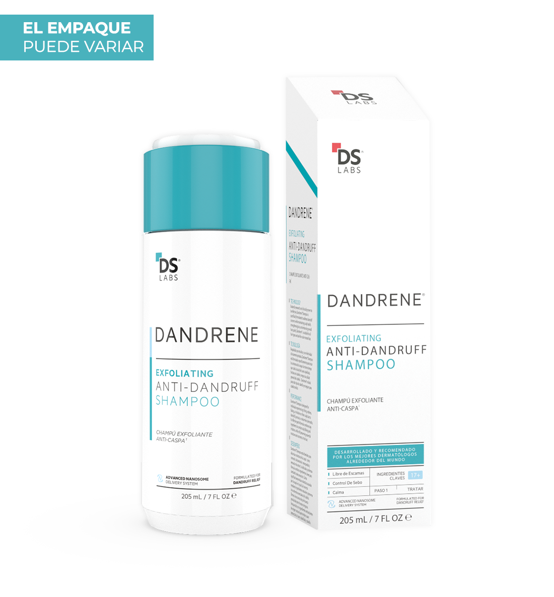 Dandrene® | Shampoo Exfoliante Anti-Caspa